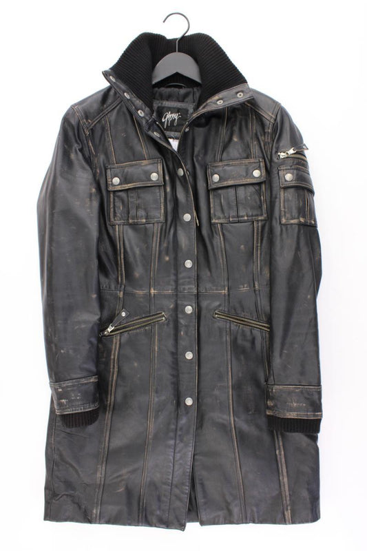 Gipsy Ledermantel Gr. M schwarz