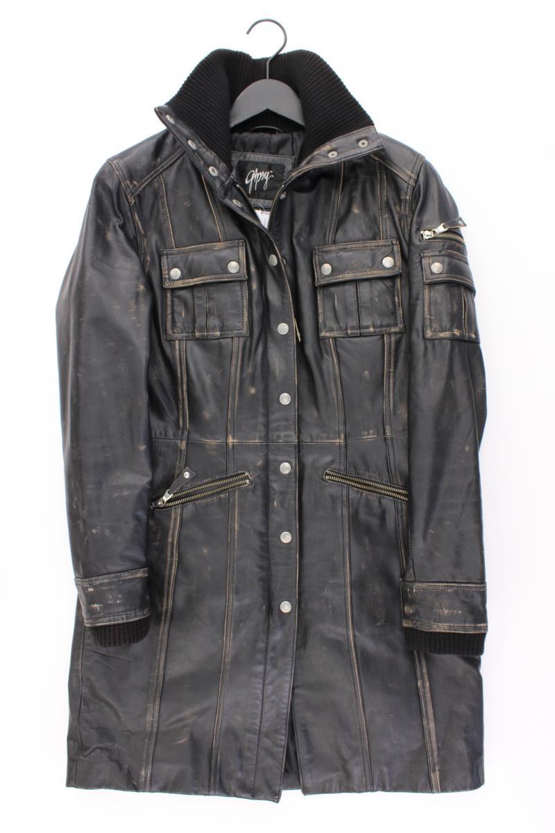 Gipsy Ledermantel Gr. M schwarz