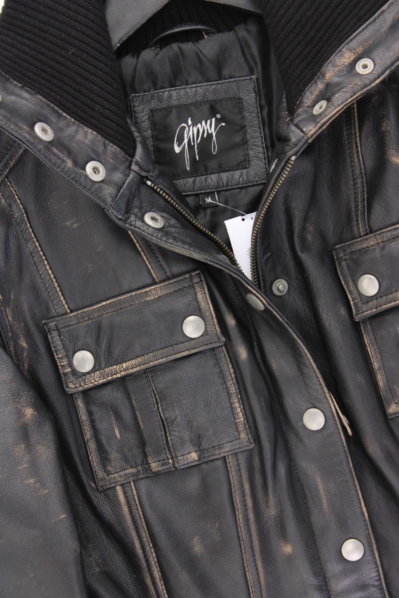 Gipsy Ledermantel Gr. M schwarz