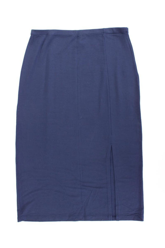 STRANDFEIN Stretchrock Gr. 44 blau aus Viskose