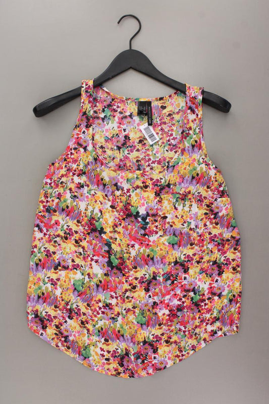 Mango Trägertop Gr. XS mit Blumenmuster mehrfarbig