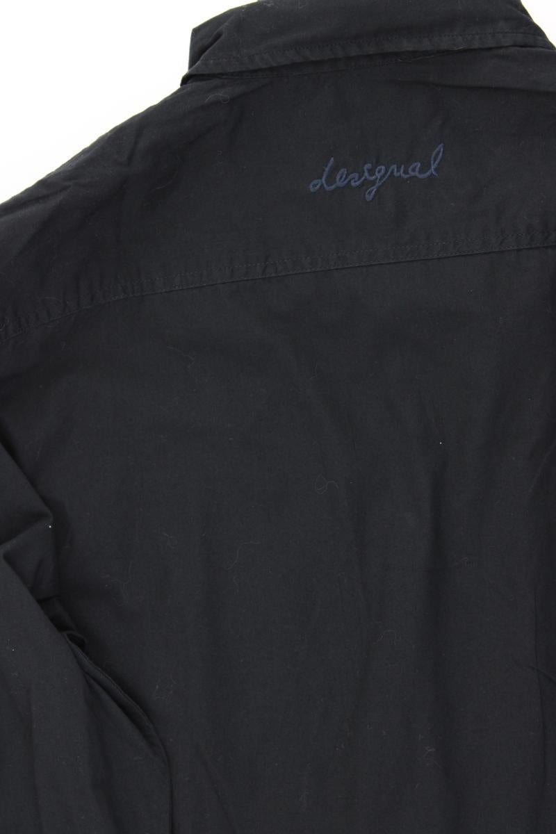 Desigual Langarmhemd für Herren Gr. L schwarz aus Baumwolle