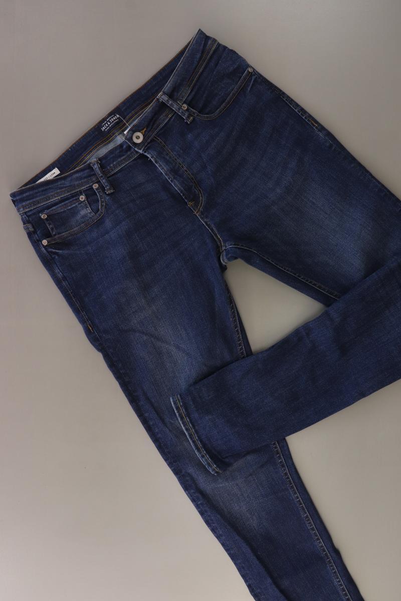 Jack & Jones SKinny Fit/Lian Jeans für Herren Gr. W34/L32 blau