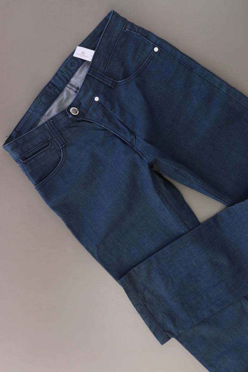 Humör Straight Jeans für Herren Gr. W34 blau aus Baumwolle