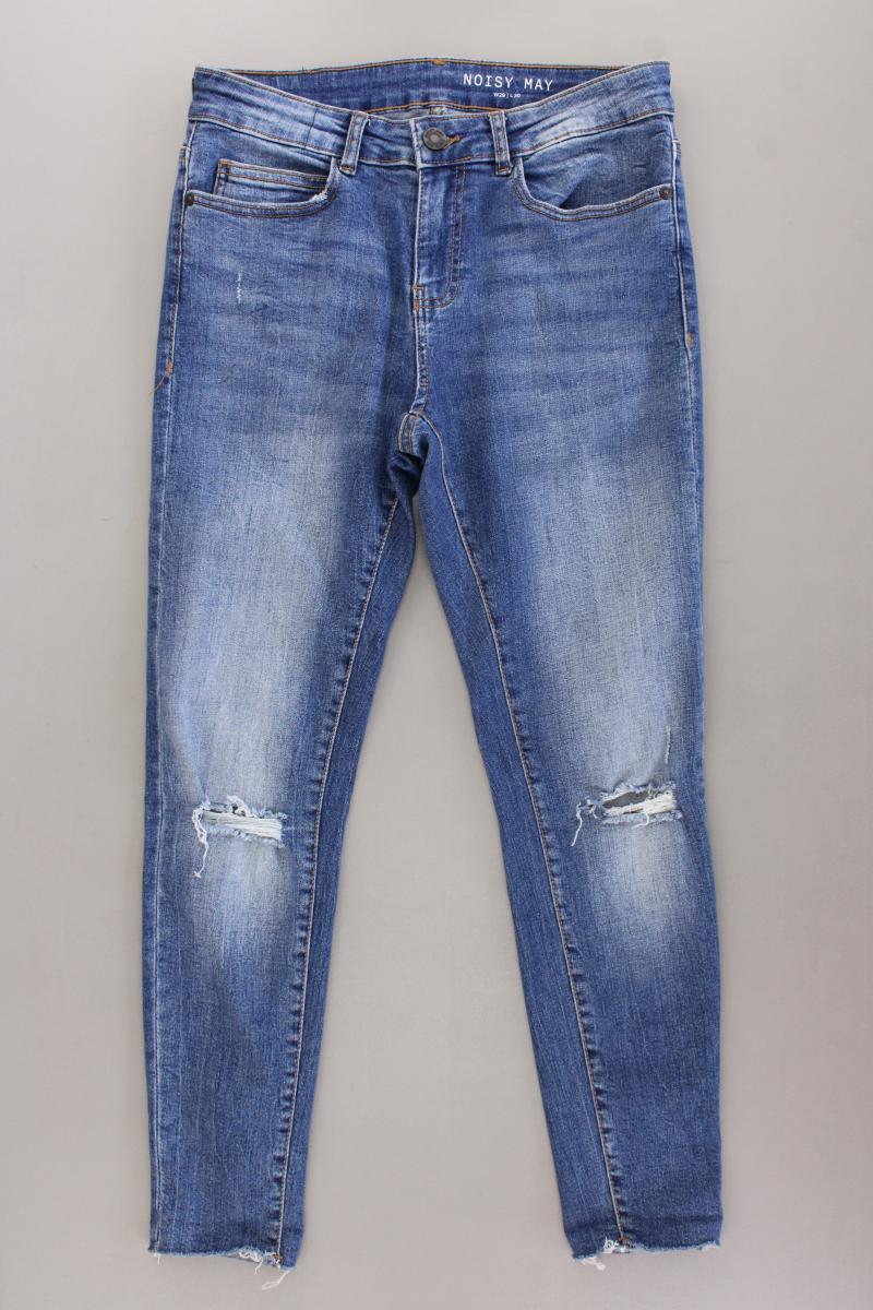 Noisy May 7/8 Jeans Gr. W29/L30 blau aus Baumwolle