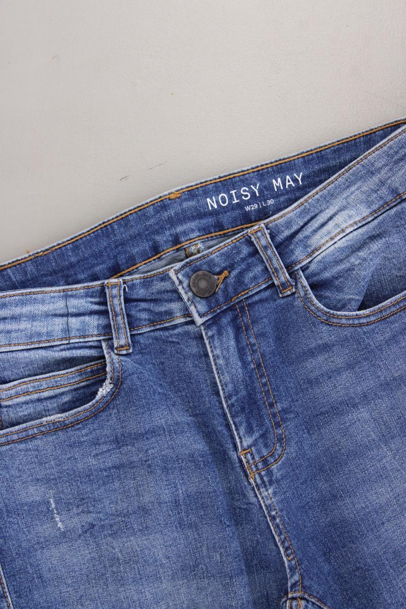 Noisy May 7/8 Jeans Gr. W29/L30 blau aus Baumwolle