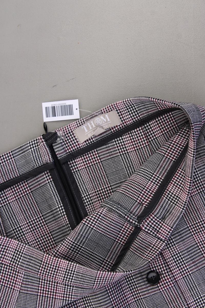 Thom by Thomas Rath Stretchrock Gr. 44 hahnentritt grau aus Polyester