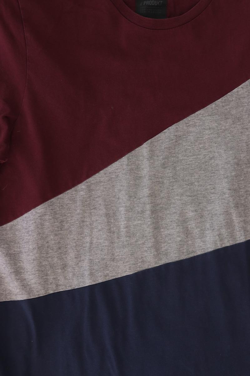 PRODUKT T-Shirt für Herren Gr. L Kurzarm mehrfarbig aus Baumwolle