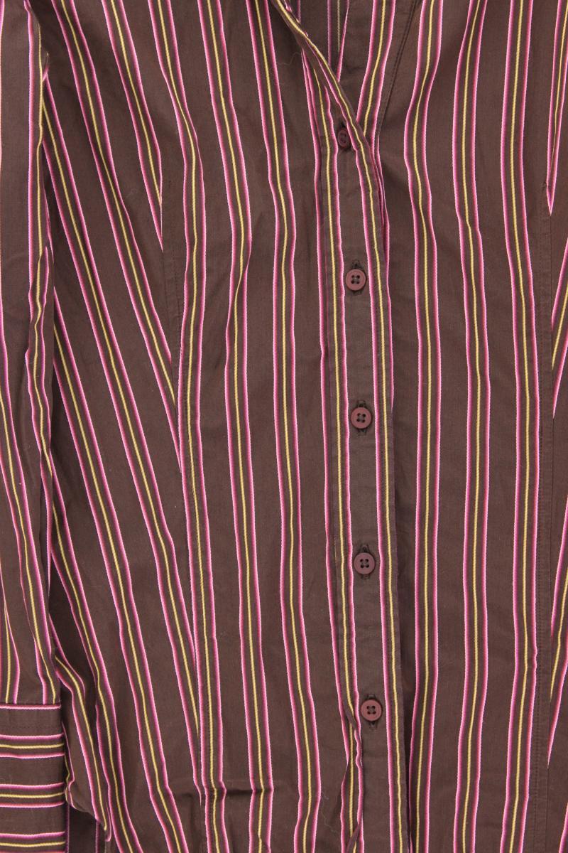 Ben Sherman Langarmbluse Gr. S gestreift braun aus Baumwolle