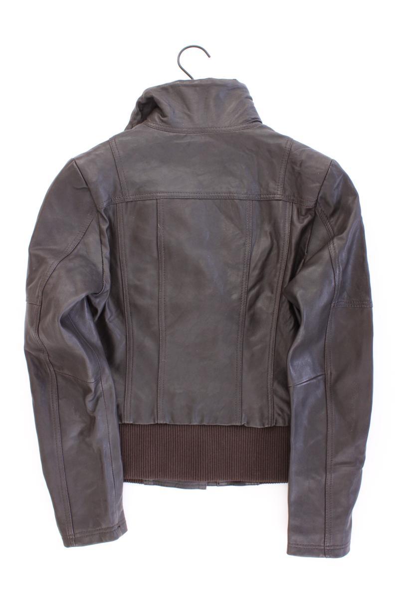 Street One Lederjacke Gr. 40 braun