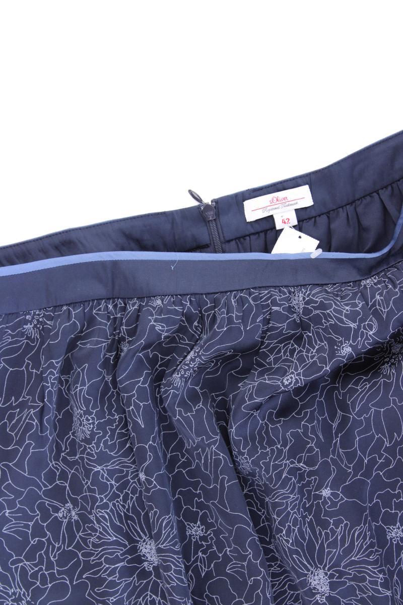 s.Oliver Rock Gr. 42 blau aus Polyester