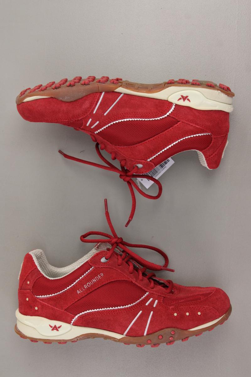 Allrounder by Mephisto Sneaker Gr. 37,5 rot aus Leder