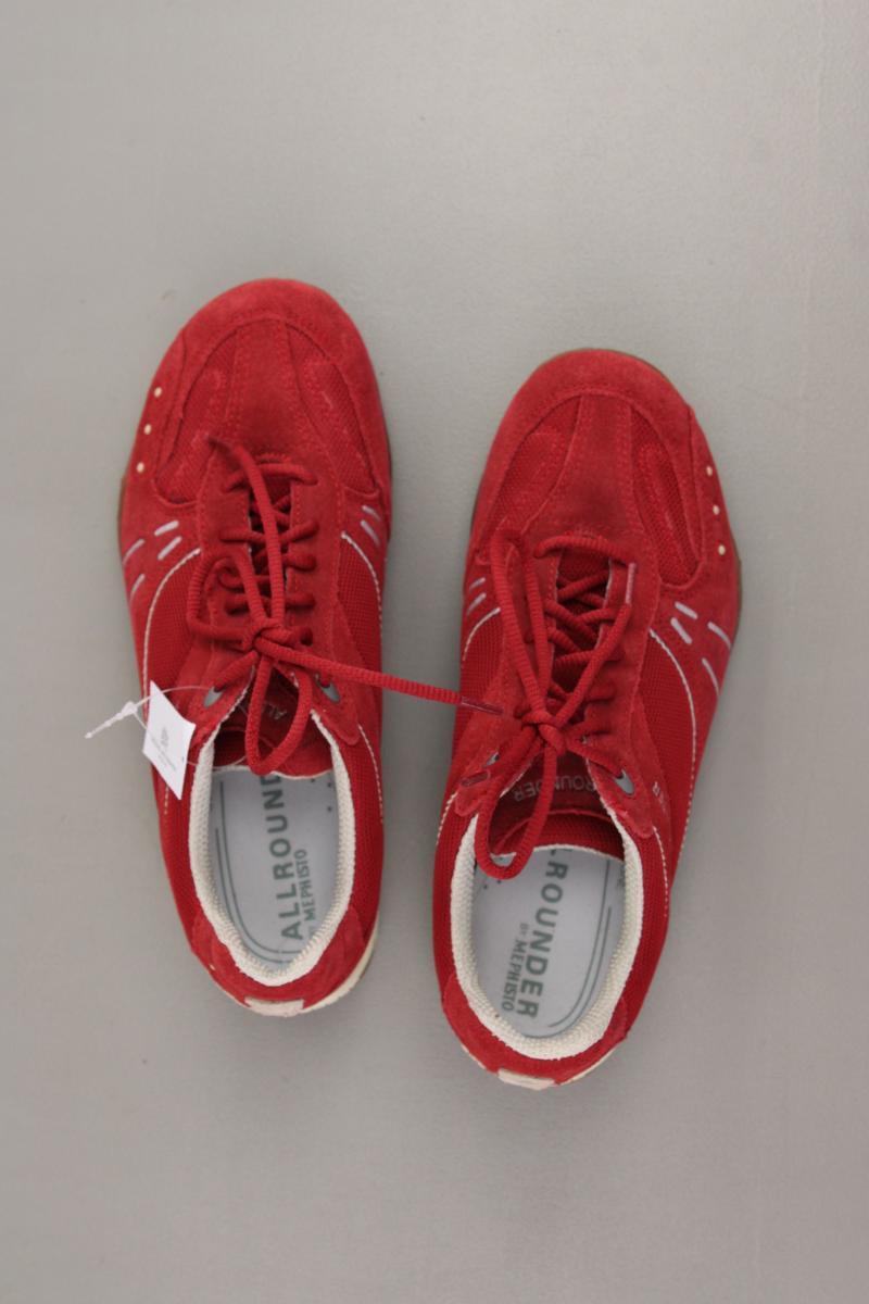 Allrounder by Mephisto Sneaker Gr. 37,5 rot aus Leder