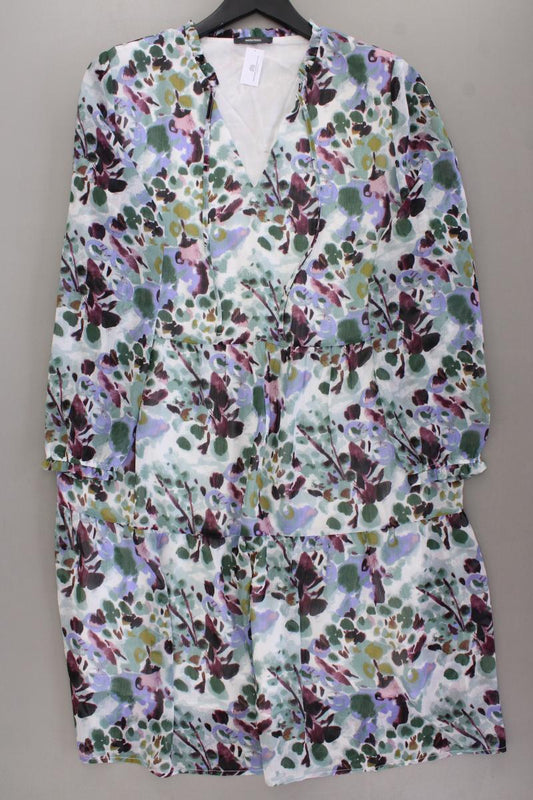 Montego Chiffonkleid Gr. 46 Langarm mehrfarbig