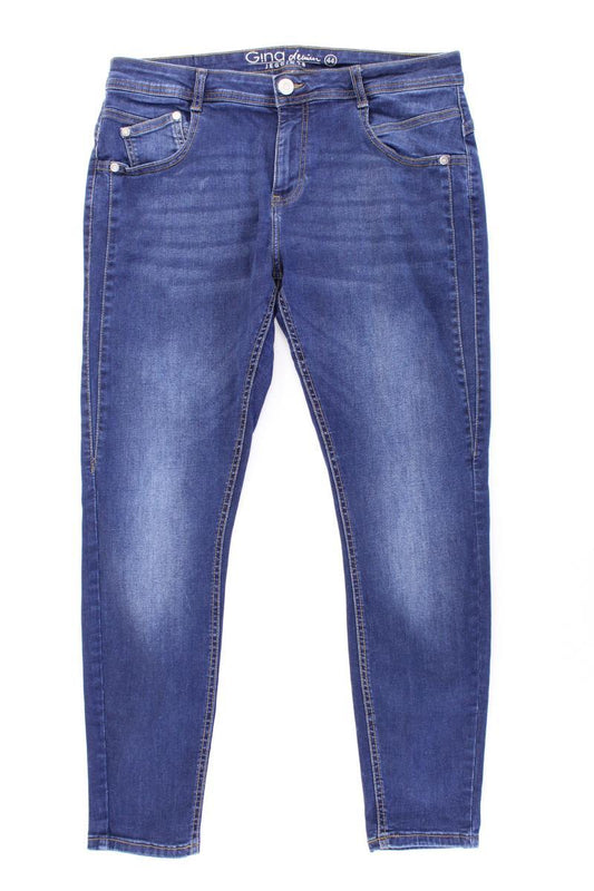 G!ina Jeans Gr. 44 blau aus Baumwolle
