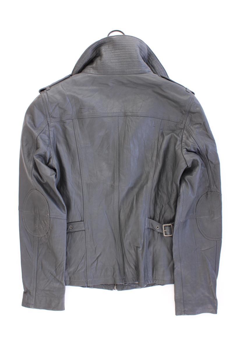 Street One Lederjacke Gr. 38 neuwertig grau