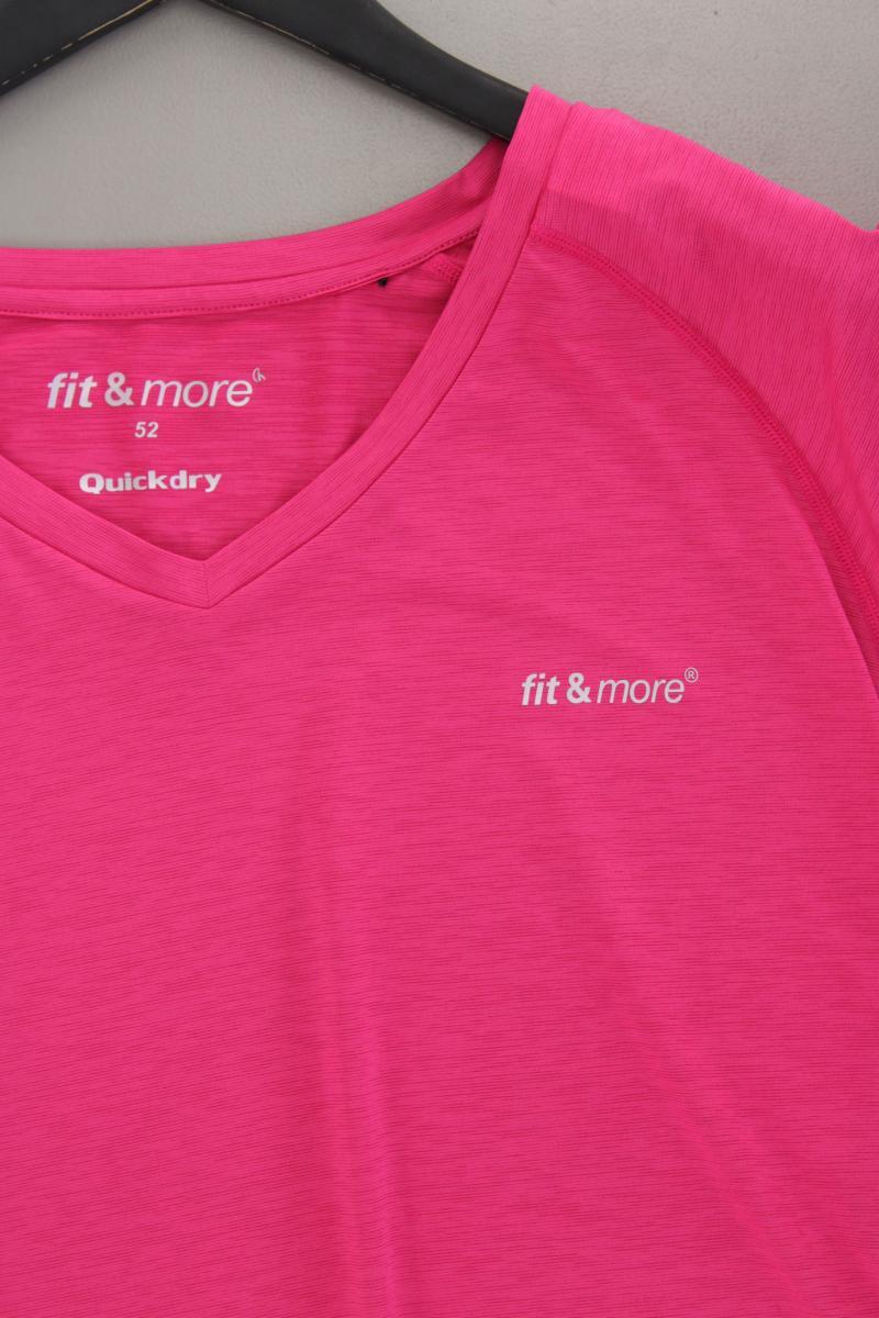 Sportshirt Gr. 52 Kurzarm pink