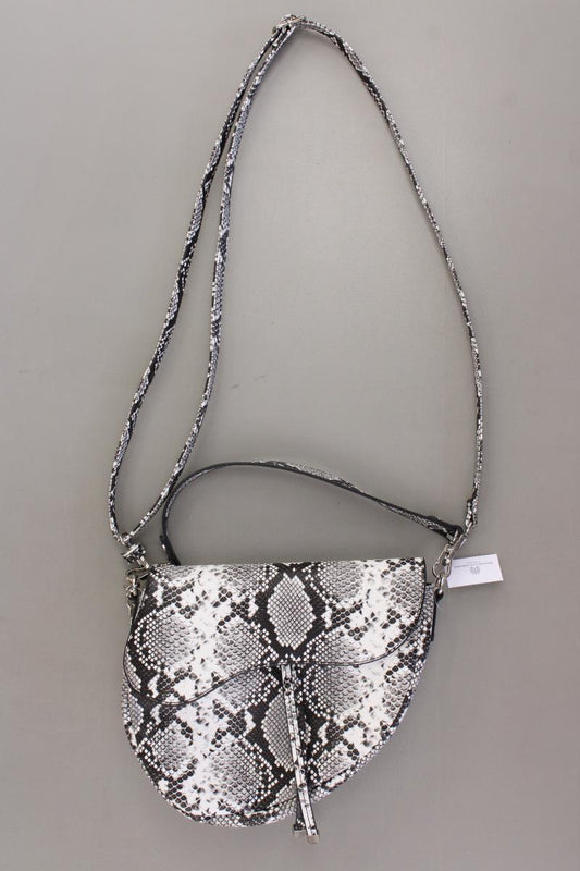 Tamaris Umhängetasche mit Tierdruck grau aus Kunstleder