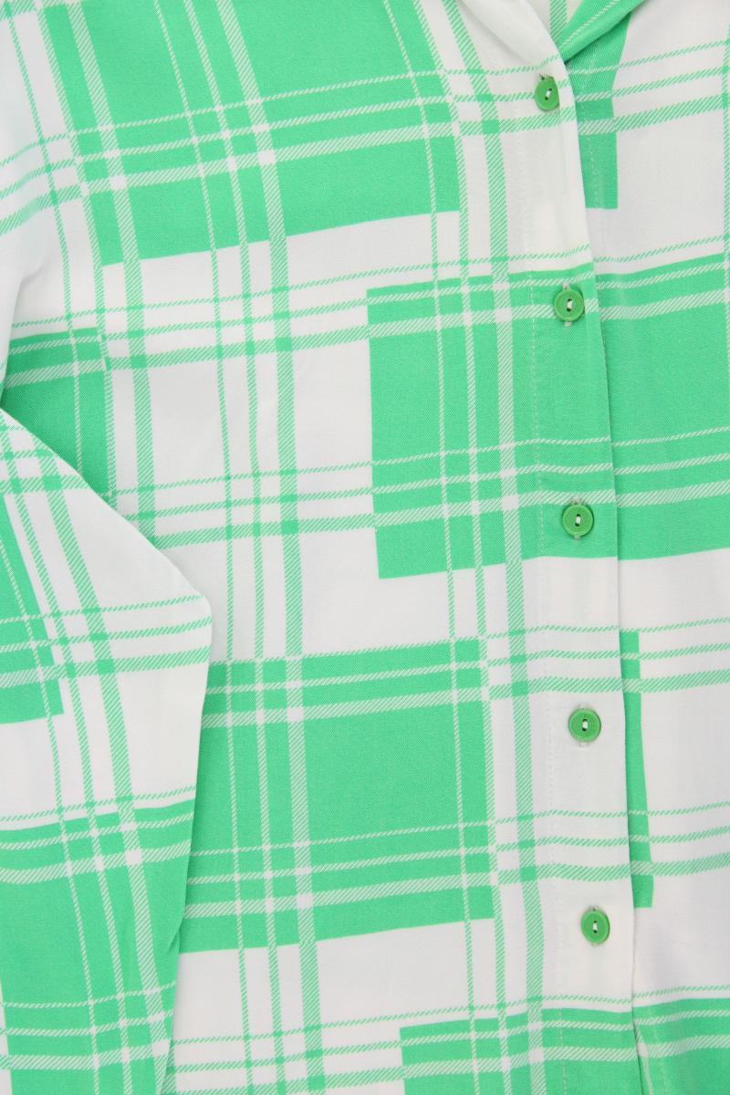 someday. Bluse Modell Zanela Gr. 40 Langarm grün aus Viskose