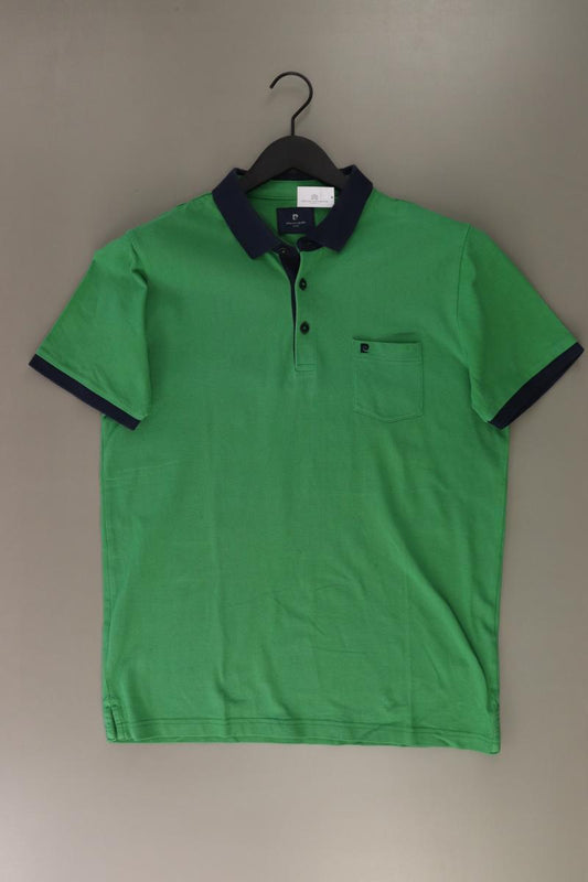 Pierre Cardin Poloshirt für Herren Gr. L Kurzarm grün aus Baumwolle