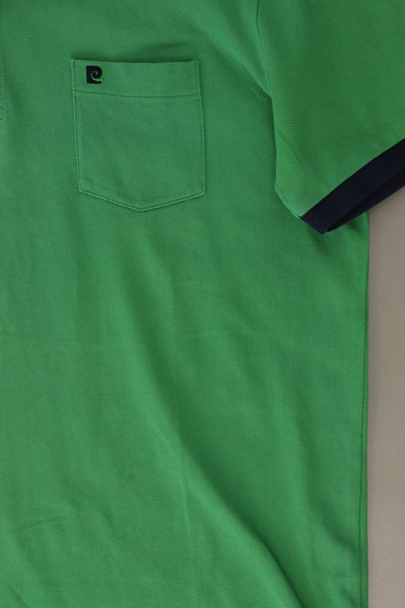 Pierre Cardin Poloshirt für Herren Gr. L Kurzarm grün aus Baumwolle