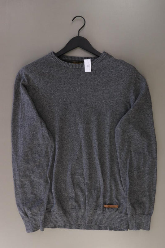 Jack & Jones Feinstrickpullover für Herren Gr. XXL grau aus Baumwolle