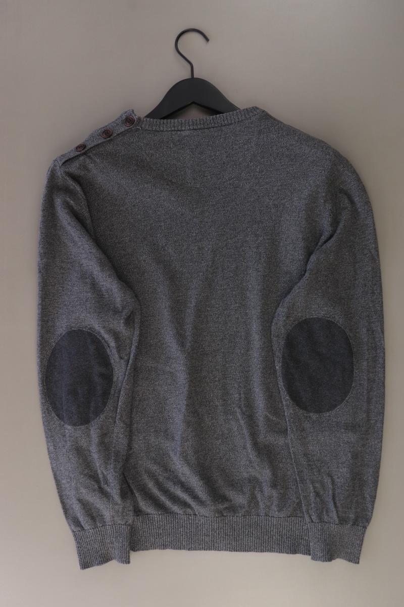 Jack & Jones Feinstrickpullover für Herren Gr. XXL grau aus Baumwolle