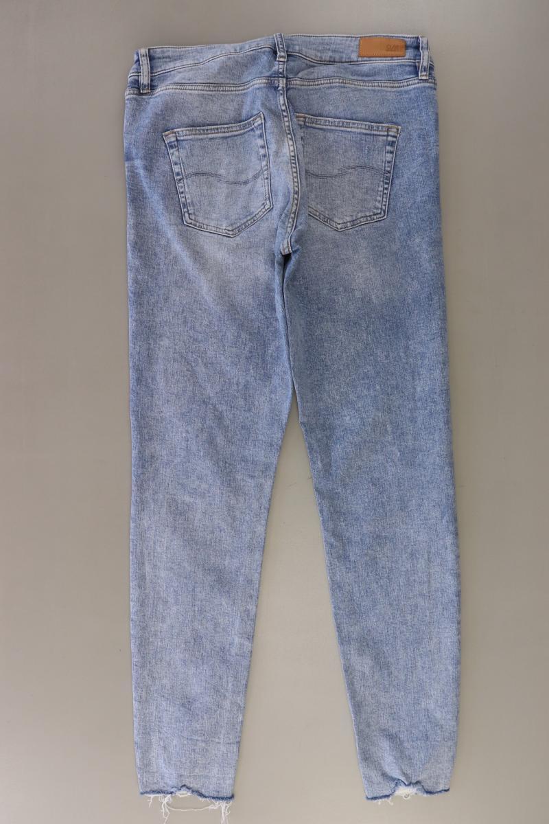 QS by s.Oliver Skinny Jeans Gr. 38 blau aus Baumwolle
