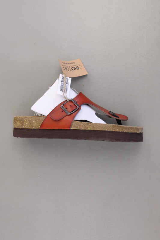 Biosoft Sandalen Gr. 38 neu mit Etikett braun aus Kunstleder