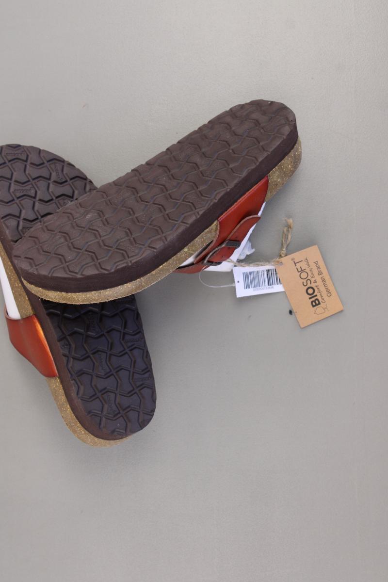 Biosoft Sandalen Gr. 38 neu mit Etikett braun aus Kunstleder