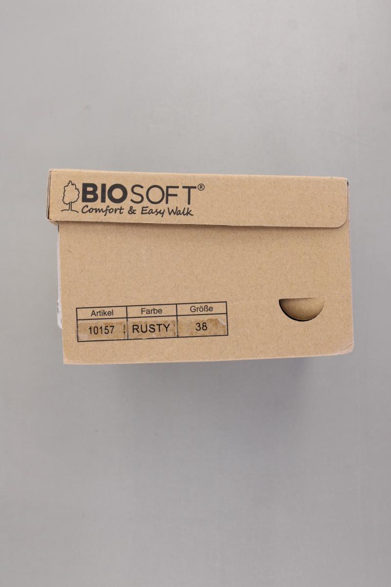 Biosoft Sandalen Gr. 38 neu mit Etikett braun aus Kunstleder
