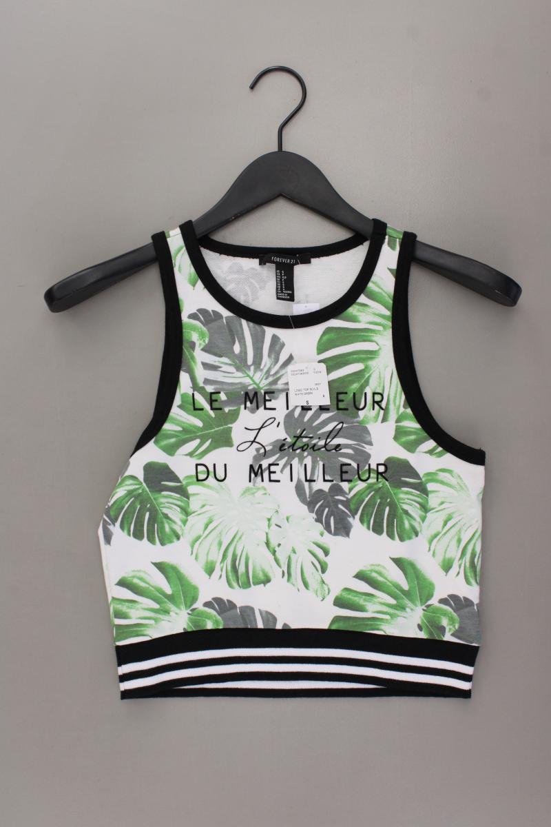 forever 21 Crop Top Gr. S neu mit Etikett mehrfarbig aus Polyester