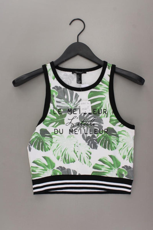 forever 21 Crop Top Gr. S neu mit Etikett mehrfarbig aus Polyester