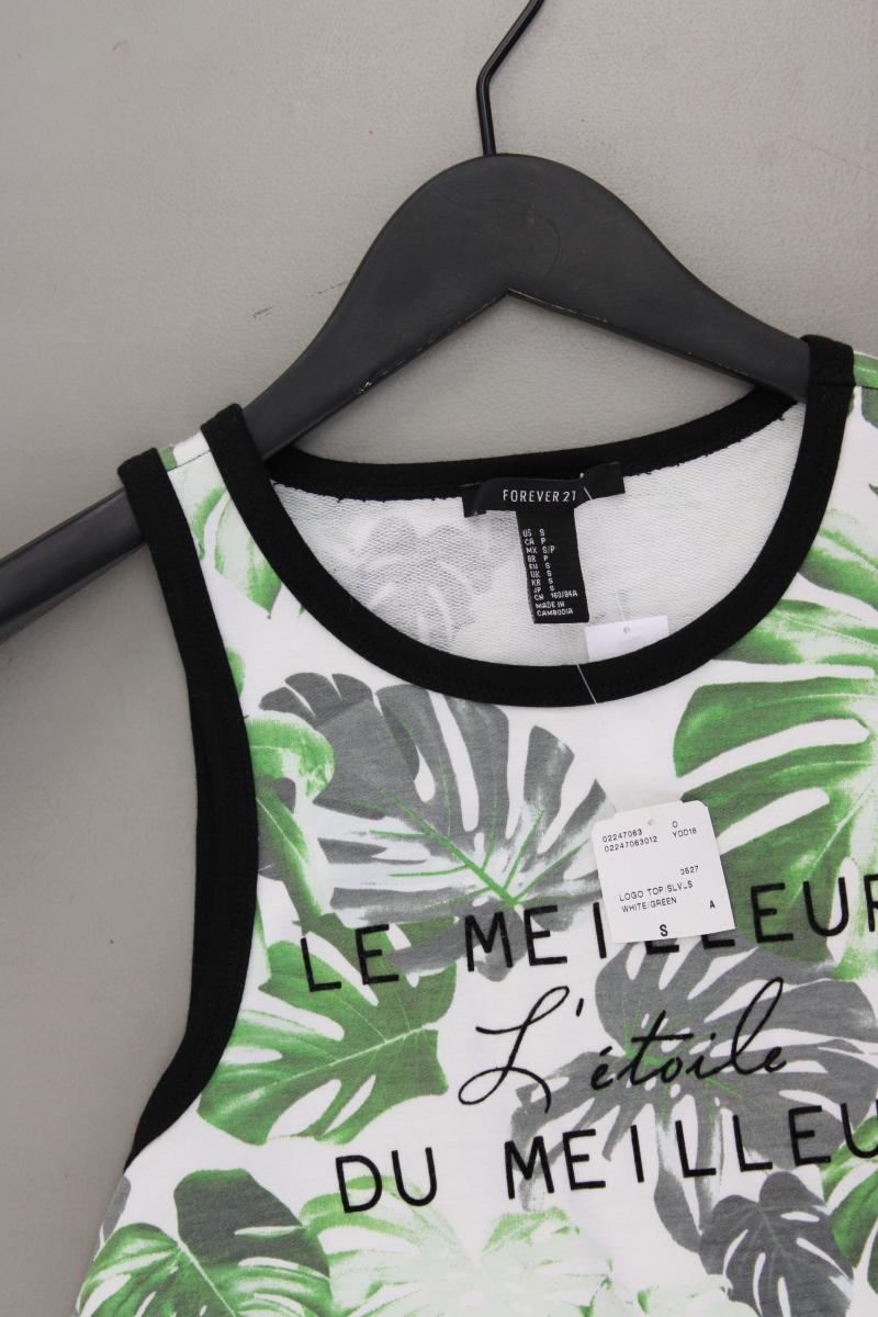 forever 21 Crop Top Gr. S neu mit Etikett mehrfarbig aus Polyester