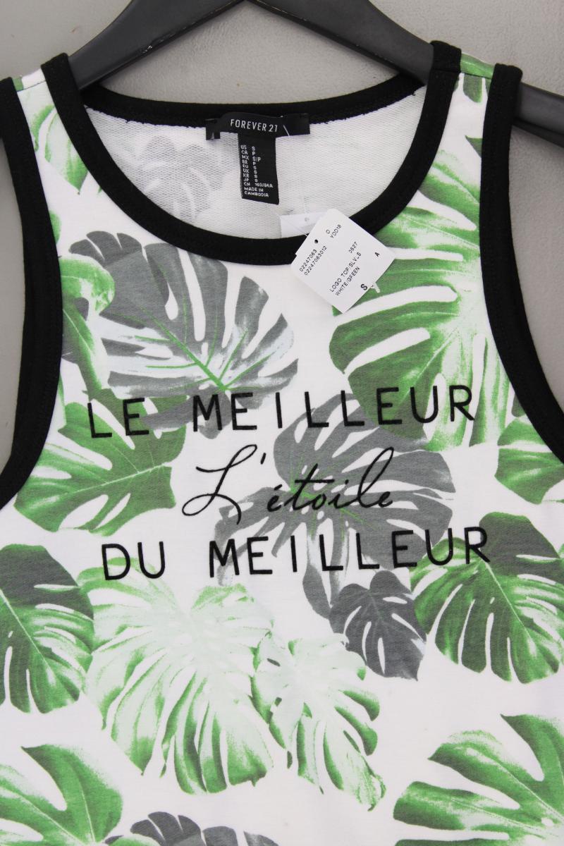 forever 21 Crop Top Gr. S neu mit Etikett mehrfarbig aus Polyester