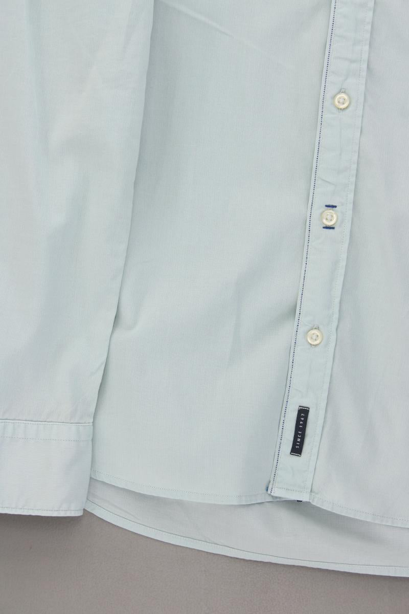 Marc O'Polo Langarmhemd für Herren Gr. Hemdgröße 39/40 blau