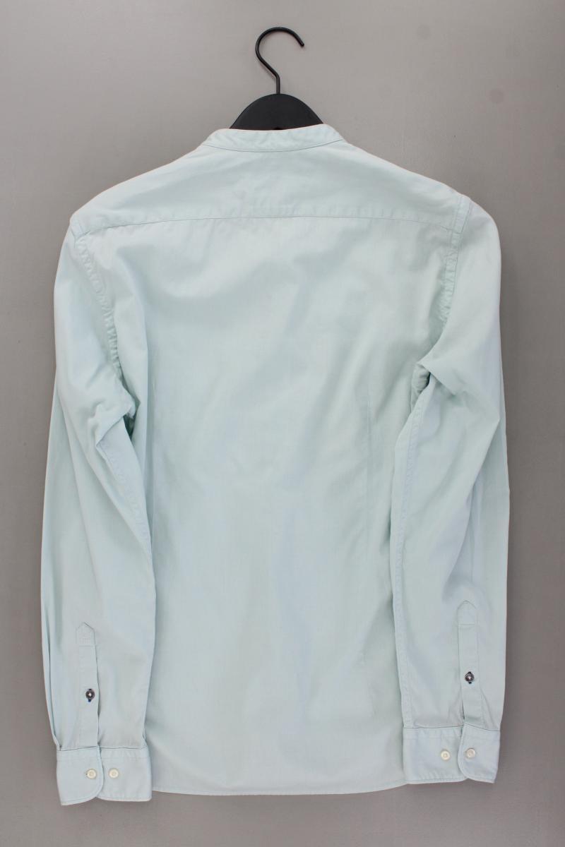 Marc O'Polo Langarmhemd für Herren Gr. Hemdgröße 39/40 blau