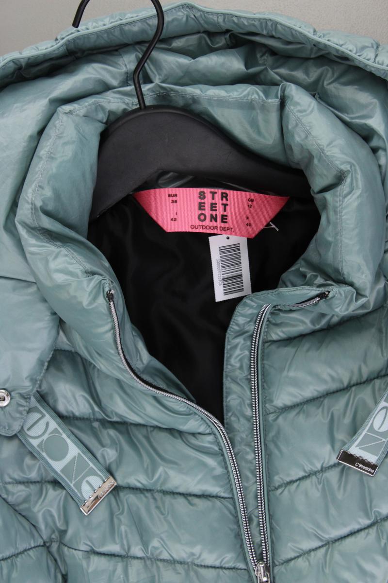 Street One Kapuzenjacke Gr. 38 neuwertig blau aus Polyester