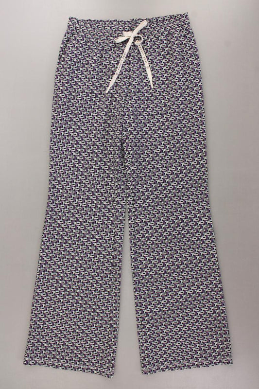 Jane Lushka Stoffhose Gr. S geometrisches Muster neuwertig lila aus Polyamid