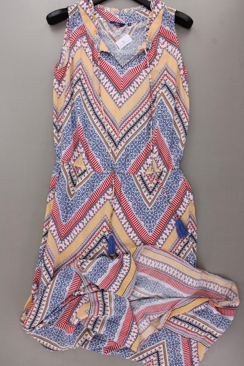 Tom Tailor Maxikleid Gr. 40 neuwertig Ärmellos mehrfarbig aus Viskose
