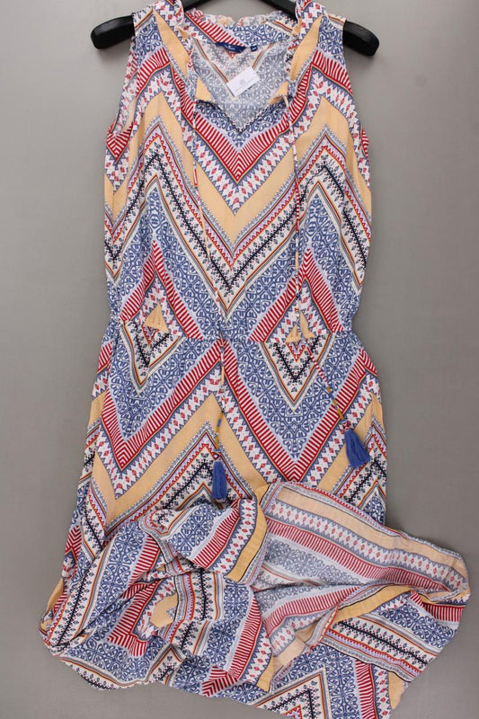 Tom Tailor Maxikleid Gr. 40 neuwertig Ärmellos mehrfarbig aus Viskose