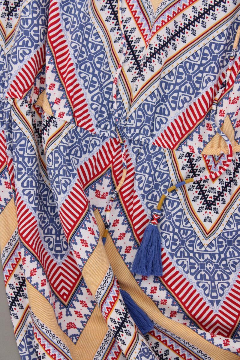 Tom Tailor Maxikleid Gr. 40 neuwertig Ärmellos mehrfarbig aus Viskose