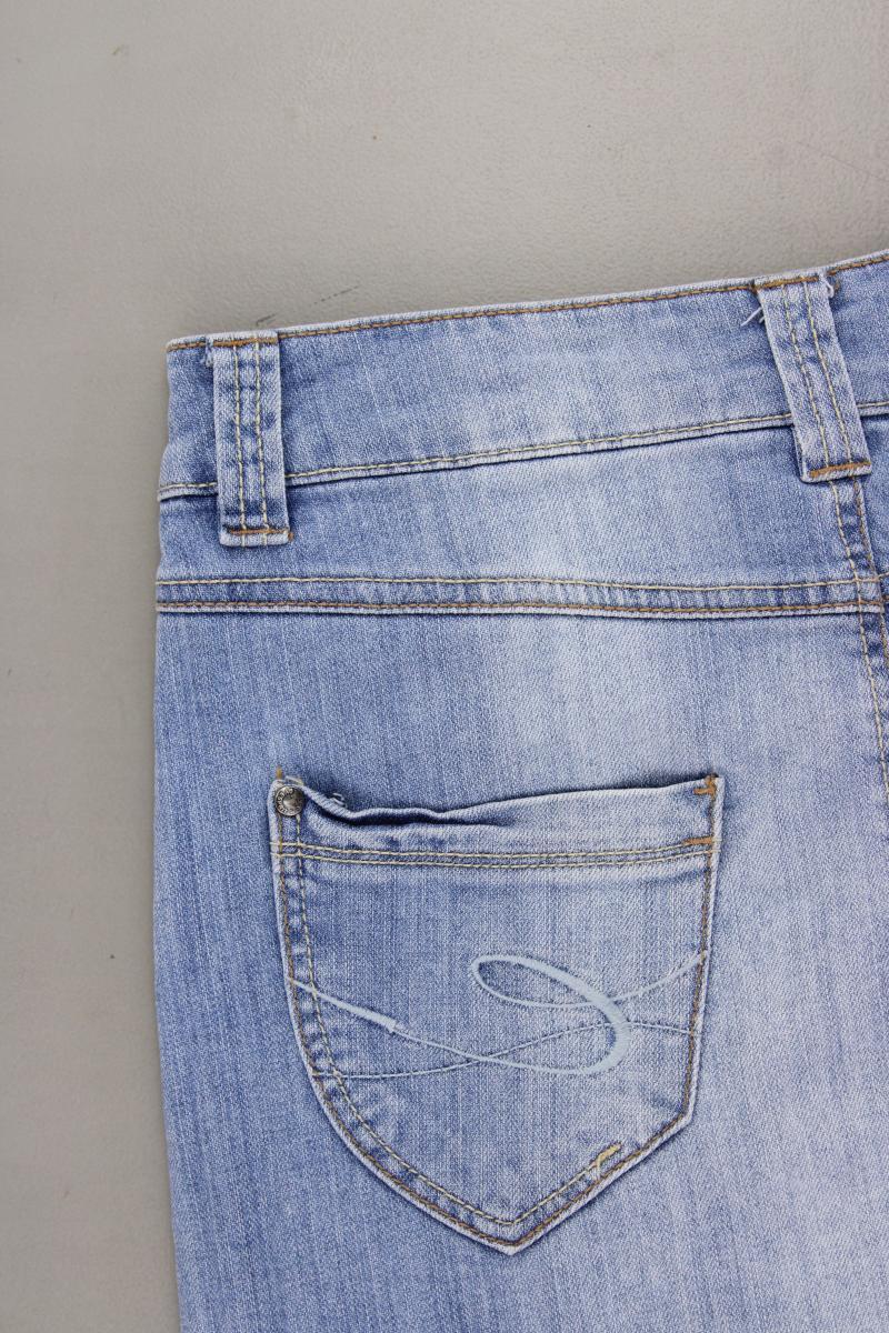edc by Esprit Jeansrock Gr. 34 blau aus Baumwolle