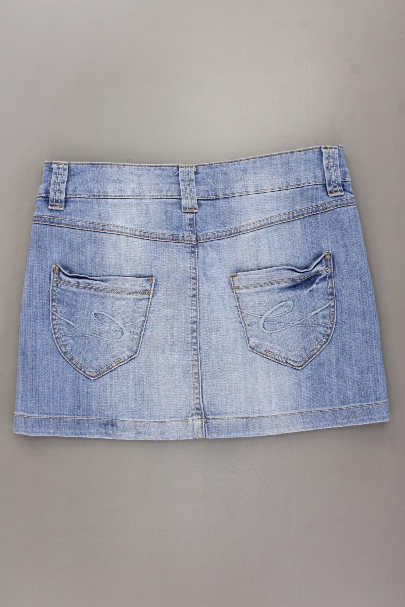 edc by Esprit Jeansrock Gr. 34 blau aus Baumwolle