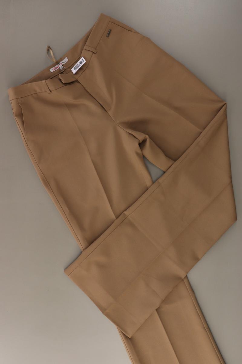 s.Oliver Anzughose Gr. 38 braun aus Polyester