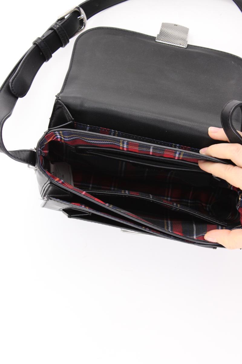Liu Jo Schultertasche mit Nieten schwarz aus Kunstleder