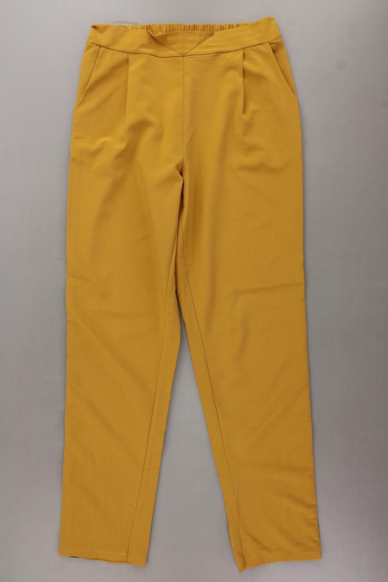 Stoffhose Gr. S gelb aus Viskose