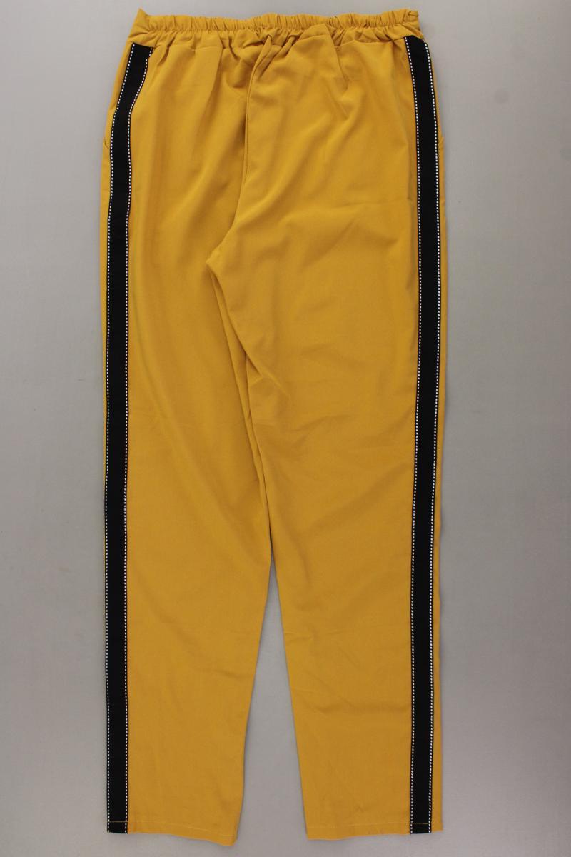 Stoffhose Gr. S gelb aus Viskose