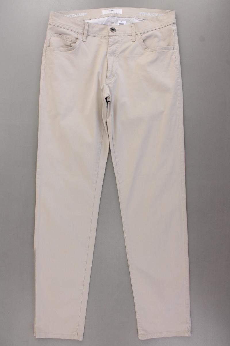 Brax Five-Pocket-Hose für Herren Gr. W33/L34 neuwertig creme aus Baumwolle