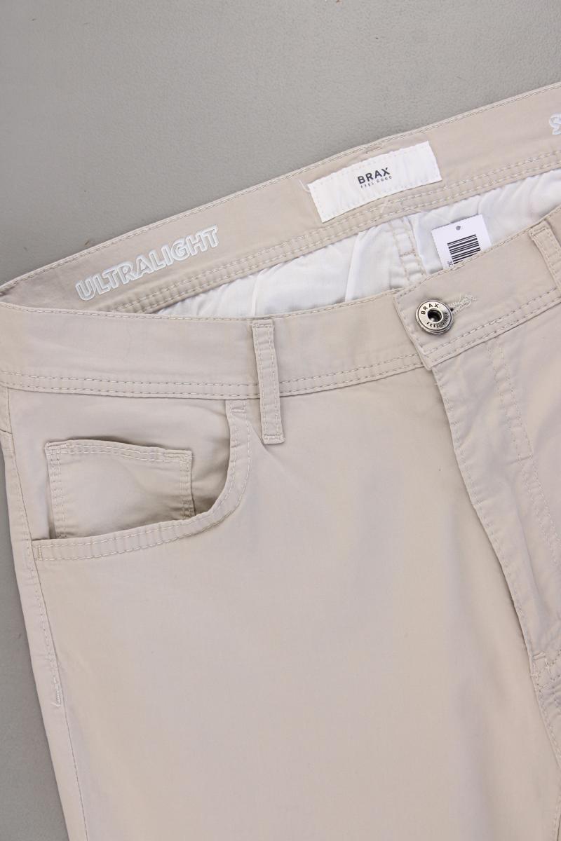 Brax Five-Pocket-Hose für Herren Gr. W33/L34 neuwertig creme aus Baumwolle